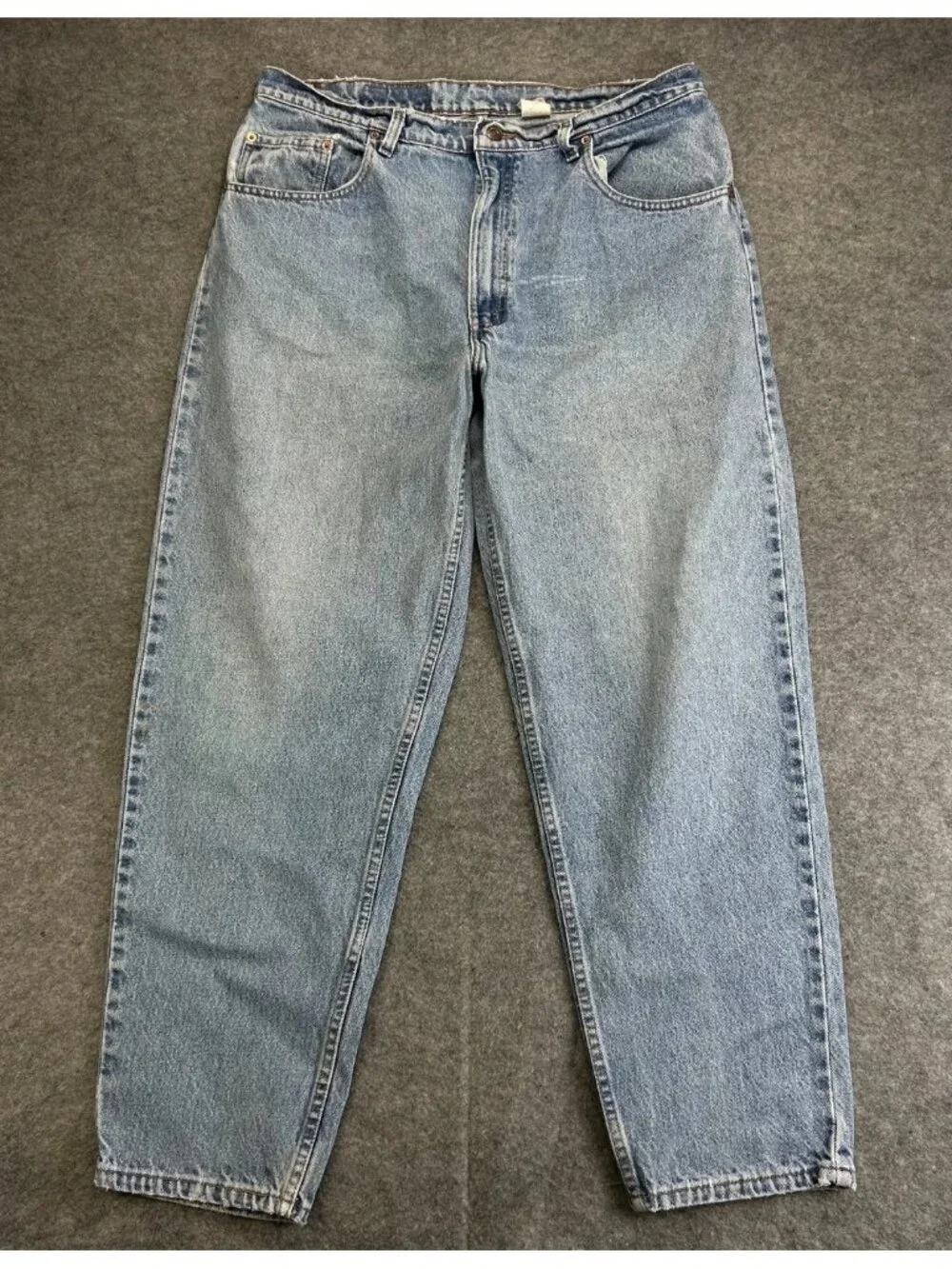 Vintage Levi's 560 Tapered Leg Jeans Mens 36x30 Blue Denim Loose-Fit Made In USA